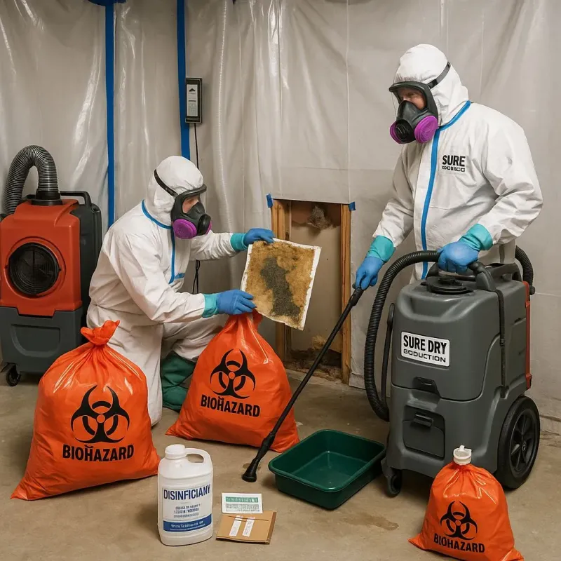 Contaminated Water Handling Protocols process in Greentree, NJ