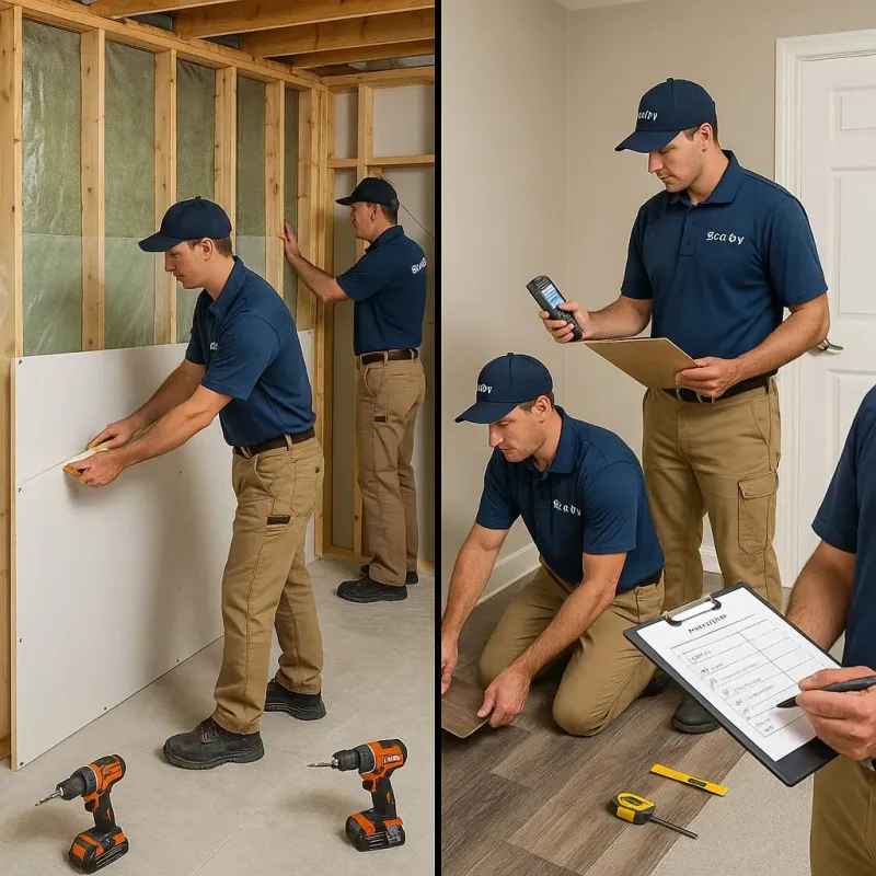 Repairs and Reconstruction process in Greentree, NJ