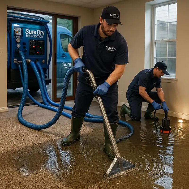 Water Extraction and Removal process in Greentree, NJ